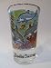Dominican Republic Dolphin w/Gold Rim Shot Glass