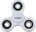 Spinner Fidget Stress Reducer Premium Hybrid Ceramic Bearing 15 Colors for Kids & Adults by ZTOZZ (white + black)