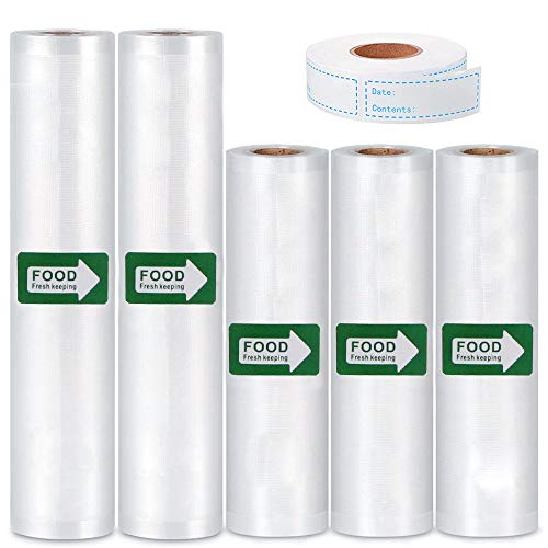 Vacuum Sealer Bags for Food Saver,Vacuum Sealer Rolls BPA Free,Thicker