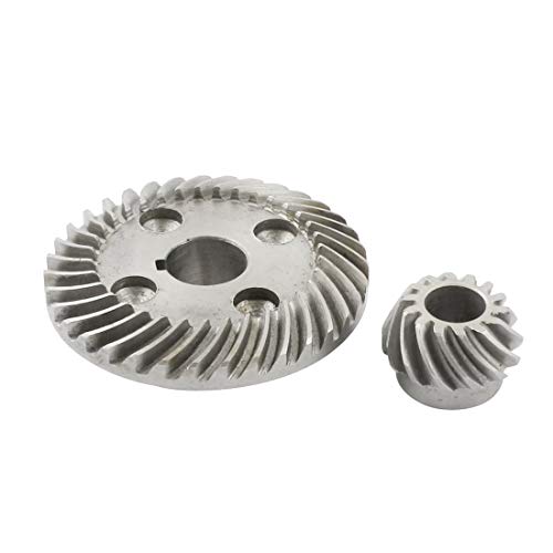 Ochoos Electric Spiral Bevel Ring Pinion Gear Set 100 Power Transmission Parts Gear Hardware for The Complication of Their Angle