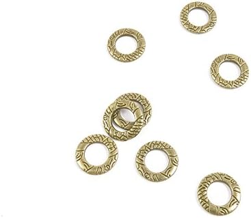 Price per 90 Pieces Fashion Jewelry Making Charms Findings Arts Crafts Beading Antique Bronze Tone Y6XT7 Lifebuoy Life Ring