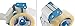 Packing Tape Adhesive Clear PVC Roll for Moving Shipping and Packaging Boxes by Royal Imports, 2.0 Mil (2