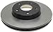 ACDelco Gold 18A407 (19174948) Black Hat Front Disc Brake Rotor