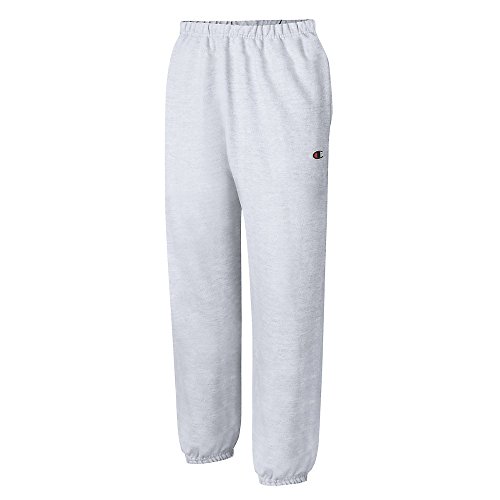 Champion Men's Reverse Weave Fleece Pant_Silver Gray_S