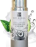 Natural Anti-Aging Under Eye Cream, Best 3-in-1 Treatment For Dark Circles, Puffy Eyes, Bags & Wrinkles - Firming, Brightening & Hydrating - Cucumber, Collagen, Hyaluronic Acid, Retinol, Vitamin C & E
