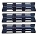 Hongso PPC411 (3-Pack) Porcelain Steel Heat Plate, Heat Shield, Heat Tent, Burner Cover, Vaporizor Bar, and Flavorizer Bar Replacement for Select Gas Grill Models by BBQ Tek, Bond and Others (14“x4)