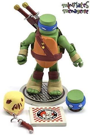TMNT Teenage Mutant Ninja Turtles Minimates Series 2 Sewer Leonardo