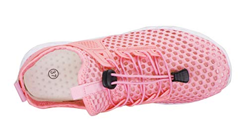 Adorllya Water Shoes for Women Men Mesh Aqua Shoes Slip on Hiking Swim Shoes - Thumbnail 2