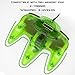 Wired Controller for Nintendo 64 N64 Console, Upgraded Joystick Classic Video Game Gamepad（1 Clear Green）thumb 3