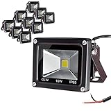 GLW 10W Led Flood Light 12V Ac or Dc Warm White