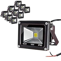 GLW 10W Led Flood Light 12V Ac or Dc Warm White
