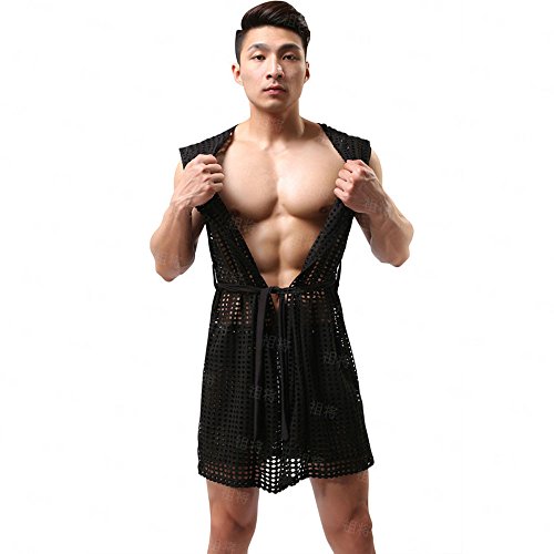 Top mesh robe men for 2018