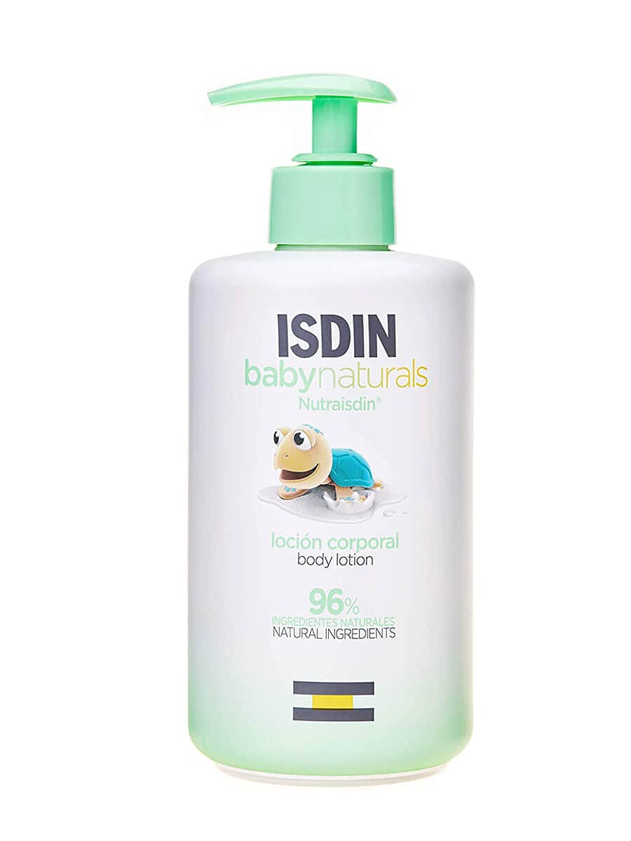 ISDIN Babynaturals Body Lotion (400ml) | Hydrating body lotion for baby's daily skin care | Suitable from 0 months | Pediatric and dermatologically tested
