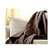 Sunbeam Velvet Plush Heated Throw Beige Cream