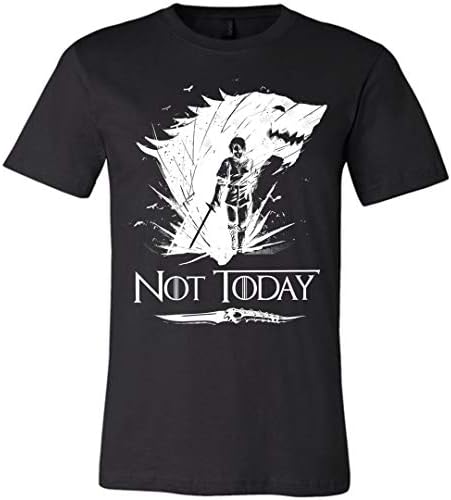 Cool Not Today Game of Thrones GOT Canvas Unisex T-Shirt for Women Men Fans Gift