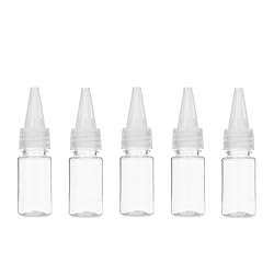 5pcs 10-250ml Refillable Bottles Squeeze Bottles