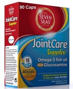 Jointcare Supplex Omega 3 Fish Oil + Gluco 90 Caps by Seven Seas by Jointcare Supplex omega