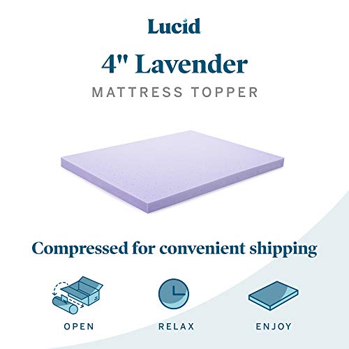 Lucid Lavender Mattress Topper Twin Xl at Sheri Beadle blog