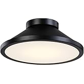 Artcraft Lighting Lucida - 16W 1 LED Flush Mount-4.5 Inches Tall and 12 Inches Wide-Black Finish