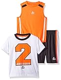 RBX Toddler Boys' 3 Piece Performance Top, Tank and Short Set