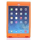 Lovelifemall Ipad 2nd Ipad 3rd Ipad 4th Shock Proof Case Light Weight Kids Super Protection Cover with Audio Amplifier Design and Stand for Apple iPad2/3/4 (Orange)