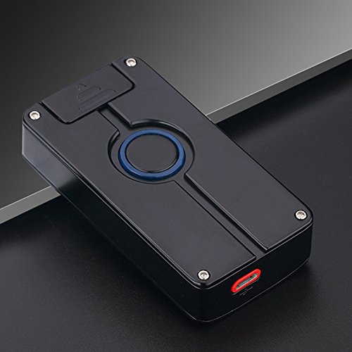 OUMOSI Rechargeable Metal Arc Flameless Lighter with USB Line for Home