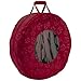 Classic Accessories, Medium Seasons Holiday Wreath Storage Bag, Cranberry