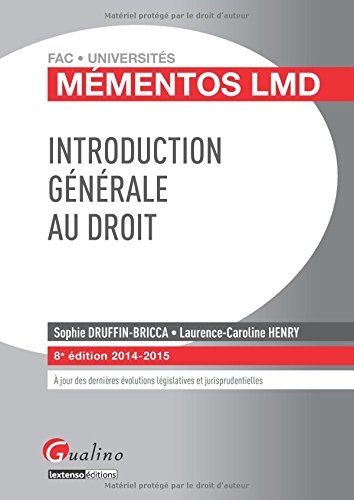 Introduction générale au droit