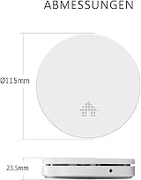 ELRO FS4610 6-Pack Ultra Thin Smoke Alarm 10 Year Battery EN14604 White view 3