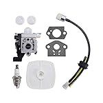 YEKELLA Carburetor with Repower Maintenance Kit for ECHO GT225 GT225i GT225L PAS225 PE225 PPF225 SHC225 SRM225 SRM225U Trimmer
