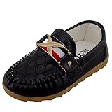 DADAWEN Boy's Girl's Classic Slip-on Loafers Oxford Flat Shoes
