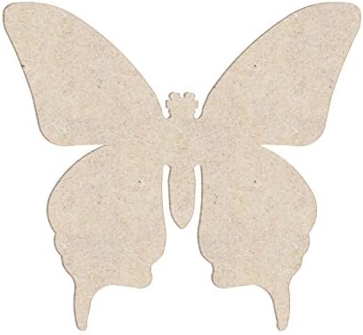 20" Butterfly Moth Unfinished Wood Cutout Shape (Sizes 12"-36")