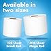 Amazon Brand - Presto! 154-Sheet Roll Toilet Paper, Ultra-Soft, 48 Count (For Small Roll Holders)