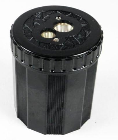 Pencil Sharpener, DUX 2-Hole, black, DX9209