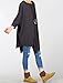 Mordenmiss Women's Plus Size Shirt Pullover Tunic Tops Asymmetry Tees Blouse L Gray
