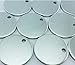 100 Pieces Aluminum Stamping Blanks by Craftbox. 1-Inch Round with Hole,12-Gauge (0.08