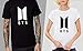 Dolpind BTS 2017 Logo T-Shirt Bangtan Boys JIN SUGA Jimin V Unisex Tee Shirt