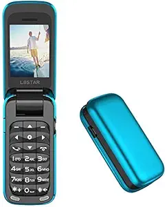 L8star Small Mini flip Cell Phone MP3 Bluetooth Dialer Music Cellphone BM60 (Blue)