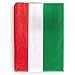 Red, Green & White Christmas Solid Tissue Paper (40 Sheets of Each Color) 120 Sheets Total