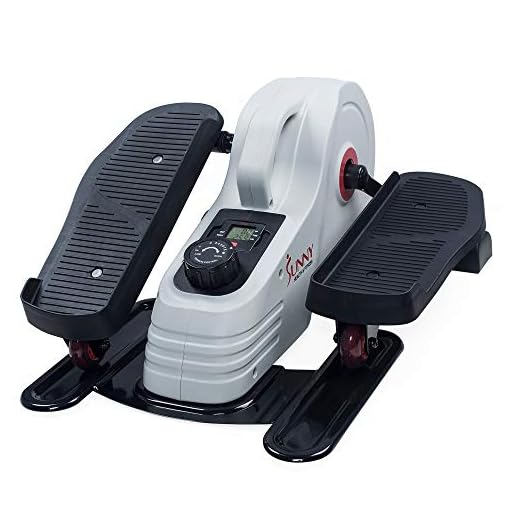 Sunny Health & Fitness Fully Assembled Magnetic Under Desk Elliptical Peddler Exerciser - Image 3