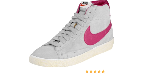 Nike Blazer Mid Prm Suede 524205 001 Mens Premium Trainers Sneakers Hi Tops  Wolf Grey Fire Berry Casual Shoes (uk 9.5 us 10.5 eu 44.5) : Amazon.ca:  Clothing, Shoes \u0026 Accessories