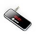iClever Mini Universal In-Car Wireless FM Transmitter, Stream Music for Car Stereo System, Grey