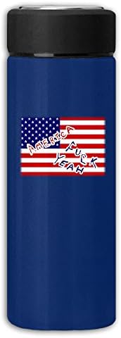 Vacuum Cup Tiger Stainless Steel Mug CKame Cool America Fuck Yeah Flag