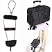 Bag Bungee Carrying On Luggage cAoku Adjustable Belt On Travel Luggage Suitcase With Elastic Strapping (1-Pack)