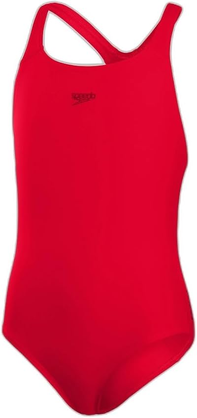 Speedo Girls Eco Endurance+ Medalist Swimsuit Chlorine Resistant 50% Recycled