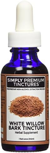White Willow Bark Extract, 1-Ounce, Non-Alcohol Extraction-Gives Higher Percentage of The Active Ingredient.