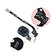 Johncase New OEM Home Button Flex Ribbon Cable Assembly w/Rubber Gasket Replacement Part Compatible for iPhone 5s / SE (Black)