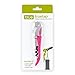 True TrueTap Pink Double Hinged Waiter’s Corkscrew, Stainless Steel Wine Key with Foil Cutter Small