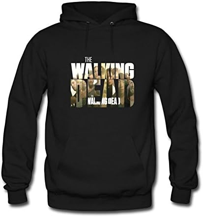 Fowe Men's Long Sleeve O Neck The Walking Dead Family Cotton Hoodies