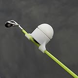 ASDOMO Fishing Bite Sound Alarm Night Flashing LED Signal Light Rod Strike Alert
